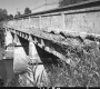 Concrete Side of Bridge