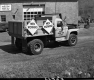 Utility Truck in Parking Lot in front of District 6 Garage