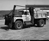 Utility Truck in Parking Lot in front of District 6 Garage 2