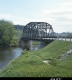 Steel Truss Bridge in Johnson on VT 15, View from Grassy Area