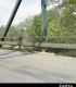 Steel Truss Bridge in Johnson on VT 15, View from Road