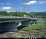 Completed Bridge Construction on US 5 over White River in Hartford, 2 (Color)