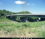 Completed Bridge Construction on US 5 over White River in Hartford, View from Grassy Area (Color)