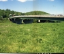 Completed Bridge Construction on US 5 over White River in Hartford, View from Grassy Area 4 (Color)