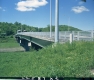 Completed Bridge Construction on US 5 over White River in Hartford, View from Grassy Area 4 (Color)