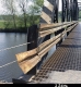 Steel Truss Bridge in Swanton on US Route 7, View of Guardrail