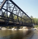 Steel Truss Bridge in Swanton on US Route 7, Side View of Bridge 2