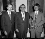 Gov. Davis with James K. Rikert in Montpelier