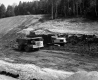Brookfield - Berlin Slope Washout on I-89, with Trucks and Machinery 2