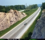 I-89 Lanes in Georgia, Looking Northerly from Outcrop