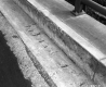 Close Up View of Shoulder Maintenance on I-89 Bridge in Montpelier, 7