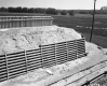 Construction Site in Burlington, Close Up Railroad Track Bridge