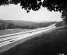 I-89 Woodstock Interchange in Hartford, View of Highway Lanes