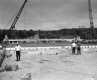 Concrete Screening Machine on Norwich-Thetford Section of I-91, Screening Machine and Cranes