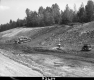 Brookfield - Berlin Slope Washout on I-89, With Excavation Machinery and Workers