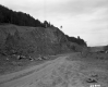 Dirt Cliff by Road Construction