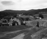 Tractors at I-91 Construction