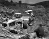 Tractors at Road Construction