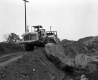 Bulldozer at I-91 Construction Site