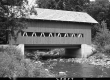 Covered Bridge over River