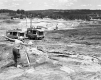 Surveying over I-91 Construction