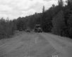 Trucks and Tractors at Road Construction