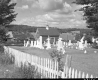 Cemetery by Barn