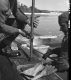 Sampling Lake Bottom Between Ticonderoga Creek, NY and Orwell, VT