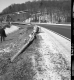 Crushed Guard Rail