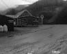 Cy's General Store off VT Route 100 in Plymouth, View of Rocky Outcrop