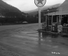 Cy's General Store off VT Route 100 in Plymouth, Side View of Commercial Building and Fill-up Station