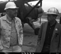 Gov. Davis at Airfield in Newport, 2