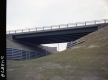 Completed Burlington Beltway Bridges, View from Bottom of Slope (Color)
