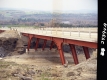 View of Bridge in Derby Over Unfinished I-91 (Color)