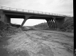 Highway Overpass Bridge, View from Unfinished I-91 Lanes in Derby