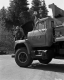 Checking Oil on Truck