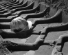 Hard Hat in Tire Tracks