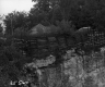 Wooden Fence at Top of Rock Wall