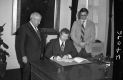 Gov. Snelling Signing H 46 Elderly Housing