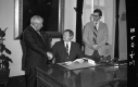 Gov. Snelling Signing H 46 Elderly Housing