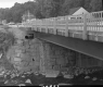 Stone Wall under Bridge