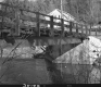 Wooden Bridge over River