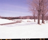 Snowy Field by Road