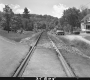 Train Tracks Crossing Road