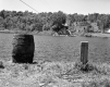 Barrel and Pole by River
