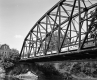 Steel Truss Bridge from Below