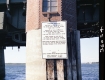 Sign on Draw Bridge
