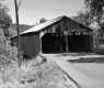 Wide Wooden Covered Bridge