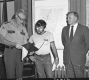 Award to Larry Clark by Safety Commissioner Lynch in Montpelier 3