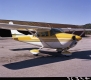 Airplane at Bennington Airport in front of Hanger